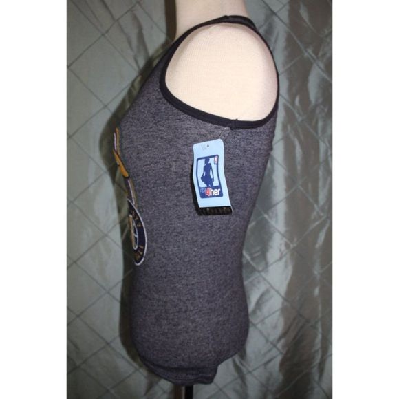 NWT Majestic Threads Women Small Utah Jazz NBA Western Basketball Tank Top - Picture 4 of 13